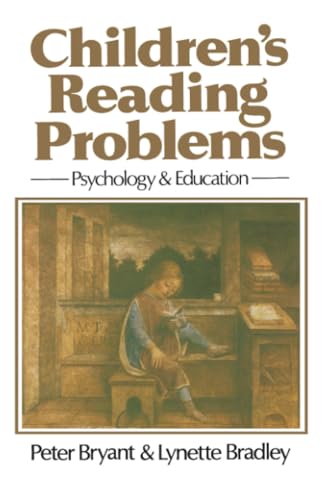 Children's Reading Problems: Psychology and Edu... 0631136835 Book Cover