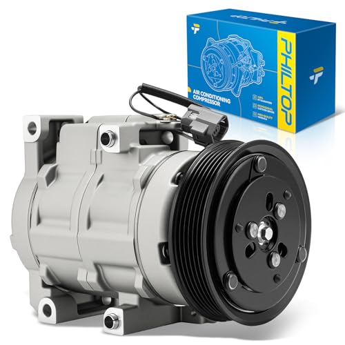 Image of PHILTOP 2021928R Air Conditioner AC Compressor with Clutch for Mazda CX-7 2009-2012