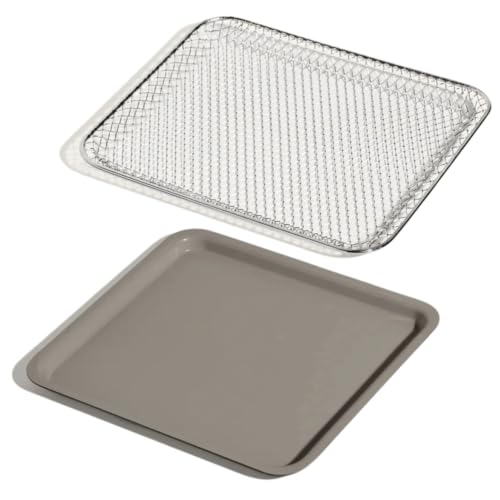 Image of Our Place Wonder Oven Essentials Kit | Extra Air Fryer Basket & Nonstick Ceramic-Coated Bake Pan | Oven Safe, Eco-Friendly | Char