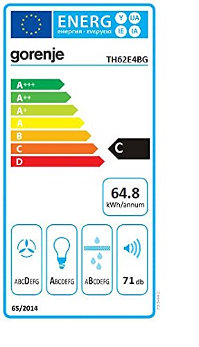 Hotte Gorenje TH62E4BG Semi intégrée semi encastrée 450 m³h - vue 8