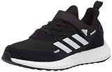 adidas Kids Unisex's RapidaLux Suede and Leather Running Shoe, core Black/FTWR White/Grey, 5 M US Bi