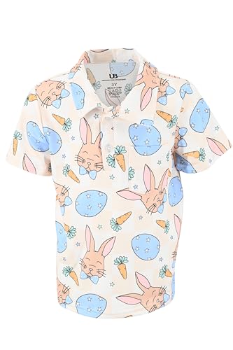 Image of Unique Baby Short Sleeve Collared Boys Polo Shirt, Toddler Kids Polo Shirts