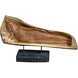 Schnitzen, Schleifen, Färben und Schneiden sind Spuren von Handwerk, eine einfache künstlerische Textur zeigen, zeigen die Schönheit von Naturholz. Es eignet sich für Gärten, Ausstellungen im Freien und ist auch sehr gut für die Sammlung geeignet