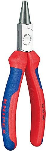 KNIPEX 22 02 160 Round Nose Pliers, Comfort Grip Handles 6.25-Inch image 2