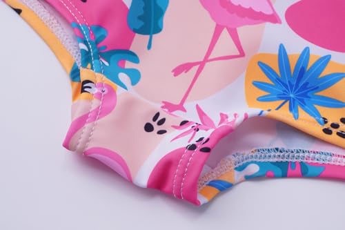 Image of Girls One Piece Unicorn Swimsuit Mermaid Swimwear Rainbow Bathing Suit
