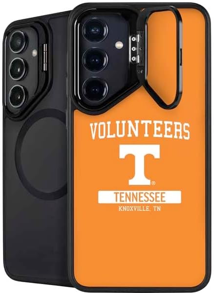Skinit Kickstand Phone Case Compatible with Galaxy S25 Plus - Officially Licensed University of Tennessee-Knoxville T Logo on Orange Design