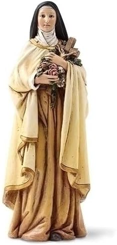 Joseph's Studio by Roman, Renaissance Collection, 6.25" H ST Therese Figure, Home Décor, Devout Gift, Prayerful Inspiration (3x2x6)