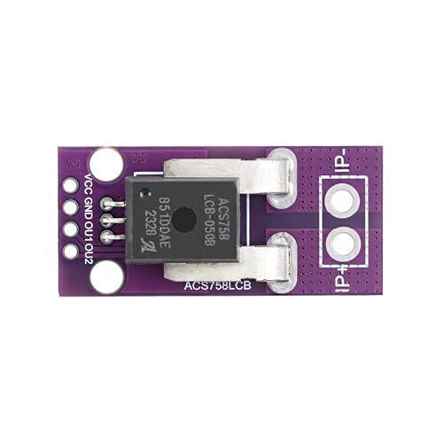 MusRock ACS758LCB-050B Hall Effect Current Sensor Module 50A for Motor Control