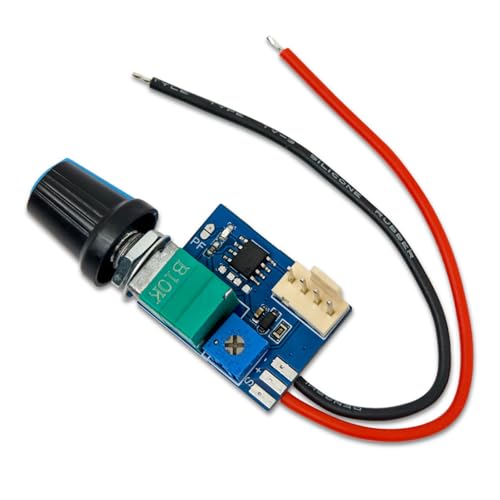 Controladores de velocidad de ventilador PWM de 12 V de bajo consumo, interruptores de interfaz de 4 pines incluidos para entusiastas de la PC, ajustador de velocidad del ventilador PWM