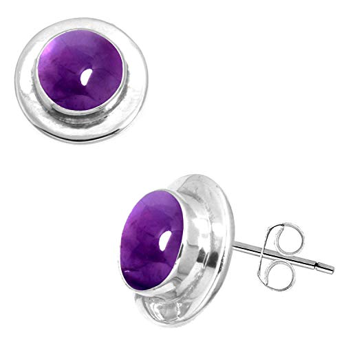 Boucles d'oreilles perles et grenats en argent fait main pour femme