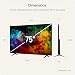 LG QNED MiniLED AI QNED70 75-inch 4K Smart TV - 75QNED70B6A (α7 AI Processor 4K Gen9, 60Hz, HDR10, FILMMAKER MODE™, Google Cast, Apple AirPlay 2) [Model year 2026]