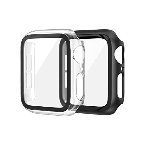 EDIMENS 2 Pack Hard PC Case for Apple Watch 44mm Cover