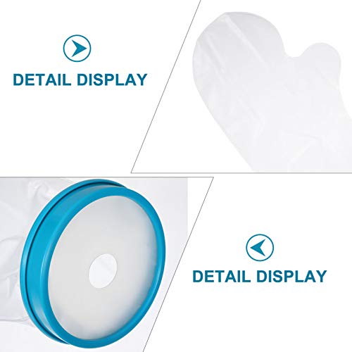 HEALLILY Protetor de Braço à Prova D' Água Reutilizável Chuveiro Luva Da Tampa Protetor Manga Parág