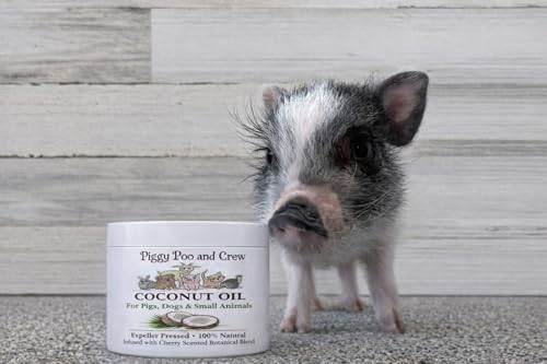 Piggy Poo and Crew Coconut Oil for Pets