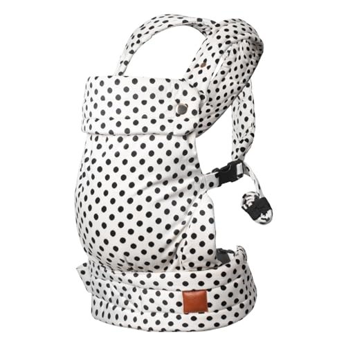 Image of ·NEST BLANCHE· Baby Carrier for Newborn to Toddler, 7-35 lbs Weight Capacity, Ergonomic Backpack Design, Front and Back Facing Options, Spot