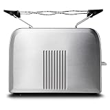 Lieferumfang: MEDION Edelstahl-Toaster MD 16232, Krümelschublade (im Gerät), Brötchenaufsatz