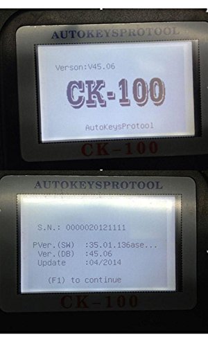 ICARSCANNER Newest V46.02 CK-100 CK100 Auto Key Programmer Car Key Programmer with 1024 Tokens Add New Car Models for Ford, Honda and Toyota (CK100 Auto Key Programmer)