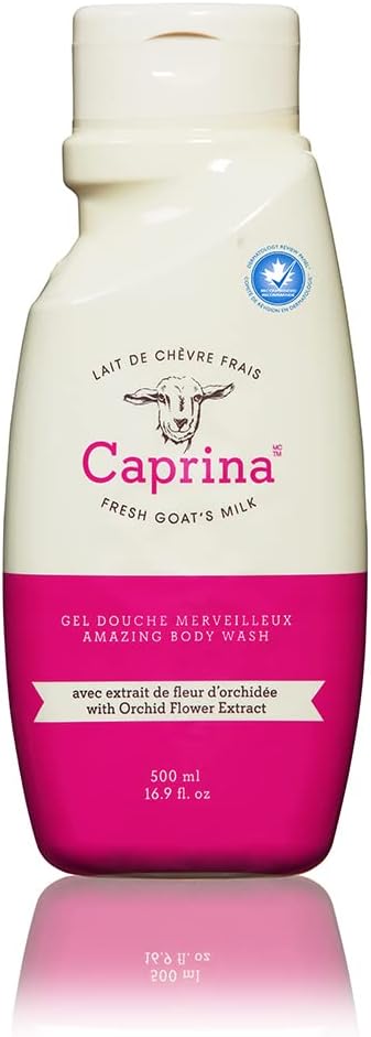 Caprina, Fresh Canadian Goat's Milk Amazing Body Wash, Orchid Oil
