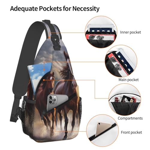 Bolso cruzado tipo bandolera para hombre y mujer miniatura 4