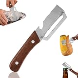 Sparschäler mit Flaschenöffner, 2-in-1 Kartoffelschäler Multifunktion, Schäler Edelstahl...