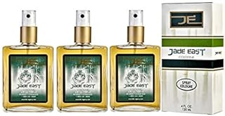 Jade East Cologne Spray 4 Ounce - 3 Bottles