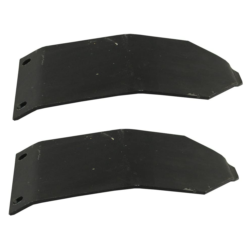 RAParts Two (2) Pack of Replacement Skid Plates Fits Multiple Hay Cutting Makes & Models