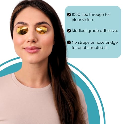 HeeStar Disposable 50Pairs(100Count) Eye Protection Cones for Sun Tanningbed(GOLD)