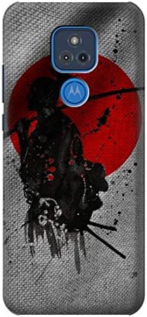 R3517 Japan Flag Samurai Case Cover for Motorola Moto G Play (2021)