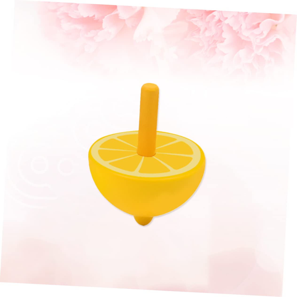 WHAMVOX Mini Top Toy Fruit Shape Wood Traditional Boys and Girls' Play Gyroscope Safe for Children