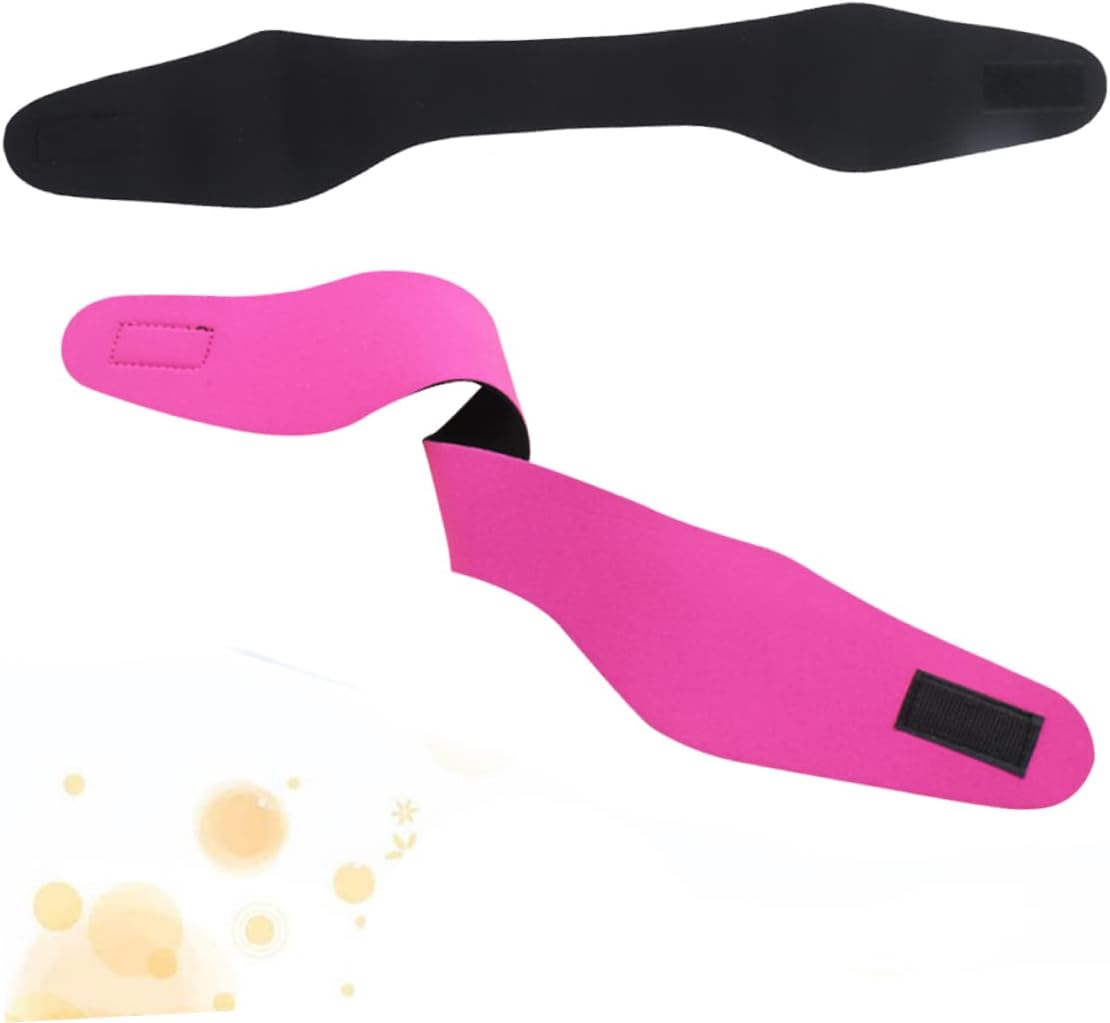 YARNOW 2pcs Neoprene Swim Ear Protection Headband for Boys and Girls Ear Cover for Swimming Bathing Yoga Rosy