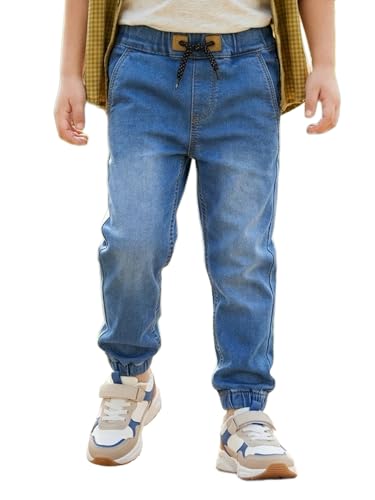 Image of Urbano Juniors Boy's Slim Fit Mid Rise Stretchable Jogger Jeans
