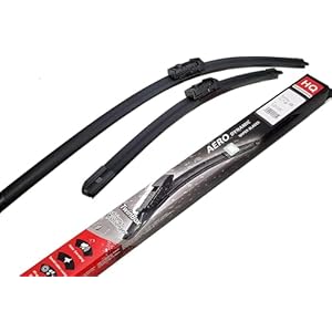 HQ AUTOMOTIVE Front Wiper Blades I Fits: BMW X3, X4, Jaguar E-Pace 2017-onwards -ADC02-621