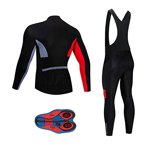 Moxilyn – Conjunto masculino de camisa de ciclismo de manga comprida para ciclismo profissional de s