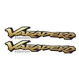  Pegatinas Moto Honda Varadero XL 125V 2001 a 2002 Negra - Star Sam