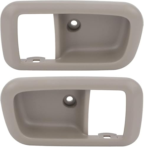 SCITOO Interior Trasero Conductor Izquierdo Pasajero Derecho Ajuste para 1997-2001 para Lexus para ES300 2 piezas de manijas de puerta grises