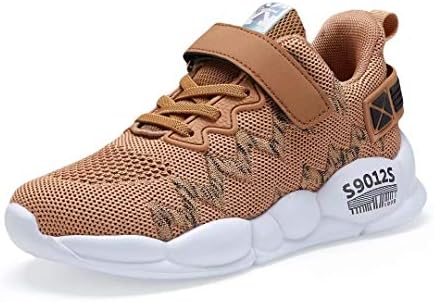 YAVY KidsTennis Shoes for Girls Boys Breathable Lightweight Running Shoes Athletic Walking Shoes Fashion Knit Sneakers (Toddler/Little Kid/Big Kid)