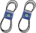 2 Pack Stens 265-690 OEM Replacement Belt Fits Snapper 7014800YP