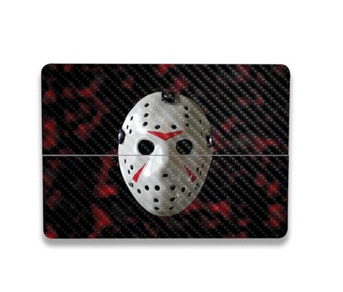Image of MightySkins Carbon Fiber Skin Compatible with Microsoft Surface Laptop Studio 2 (2023) Full Wrap Kit - 13th Nightmare | Protective Durable Textured Carbon Fiber Finish | Made in The USA