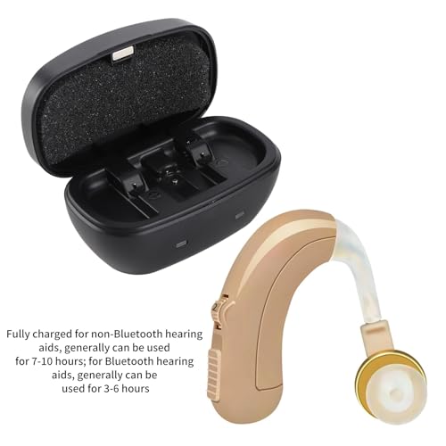 Ladebox Für Wiederaufladbare USB-Hörgerätebatterien. 312 Knopfbatterien Mit 155 MAh Kapazität Für Benutzer von Hörverstärkern