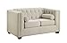 Coaster Home Furnishings Upholstered Love Seat with Tufting