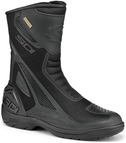SIDI | Touring Motorcycle Boots, Professional Motocross Boots for Men ARIA GORE, Reflective Inserts, GORE-TEX Membrane