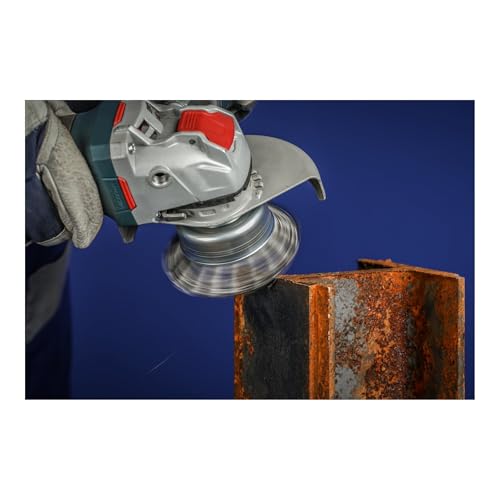 Image of PFERD Cup Brush, Diameter 80 mm, Braided, 0.50 mm Steel Wire, X-Lock Socket, 43306036 - for Quick and Comfortable Tool Changes