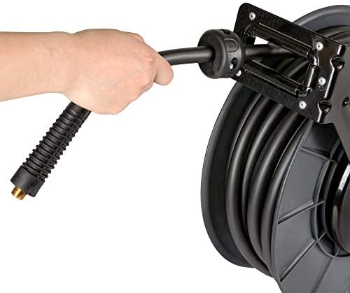 G Air Hose Reel Retractable air Hose Reel Wall Mounted Hose Pipes on reels 9.5mm x 15M Air line Reel