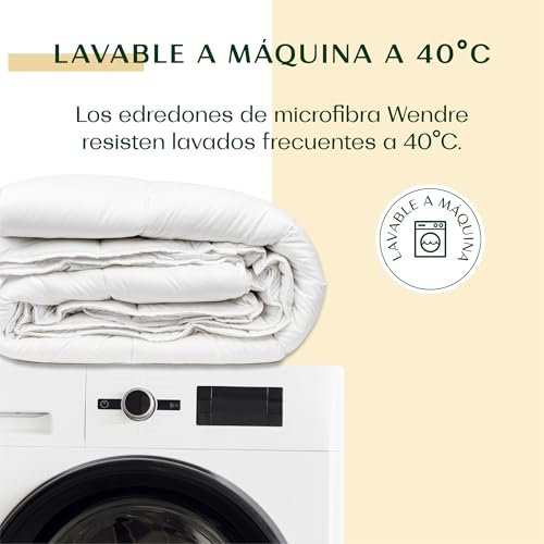Miniatura 6 de Wendre Edredón Verano 240x260 Cm Cama 180 Ligero 150 G M Transpirable Nórdico De Verano Certificado Oeko-Tex