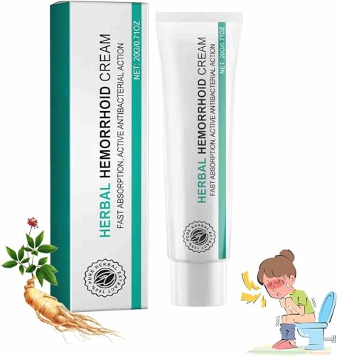Crema para Hemorroides, Crema Herbal para Hemorroides, para Hombres y Mujeres (1pcs)