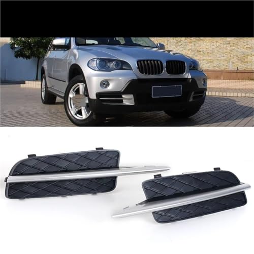 Garniture antibrouillard clipsable pour calandre avant BMW X5 E70 2007-2010 - 5