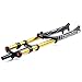 MZP MTB Bike Front Fork 26 27.5 29 Inch Double Shoulder Control Downhill Suspension DH Air Pressure Straight Tube Ultralight Bicycle Shock Absorber Rebound Adjust (Color : Gold, Size : 27.5 inch)