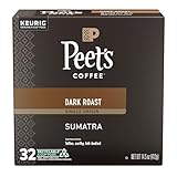 Peet's Coffee K-Cup Packs, Sumatra, 32 Count