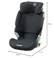 Maxi-Cosi Kore Pro i-Size Kindersitz, 3.5–12 Jahre, 100–150 cm, ClickAssist Licht, Verstellbare Höhe/Breite, Side Protection Plus, Authentic Graphite – Ansicht 7