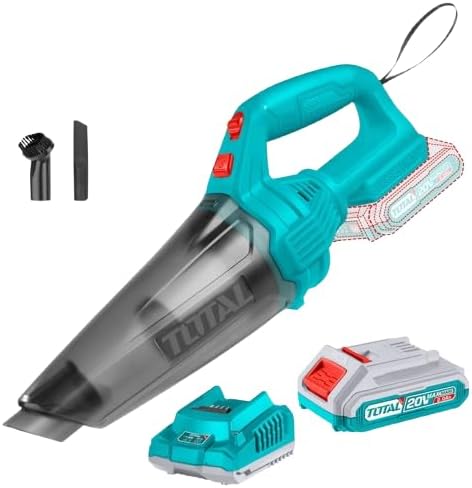 Total Vacuum Cleaner 20v With 1 Pcs battery and 1 Pcs charger TVLI20126